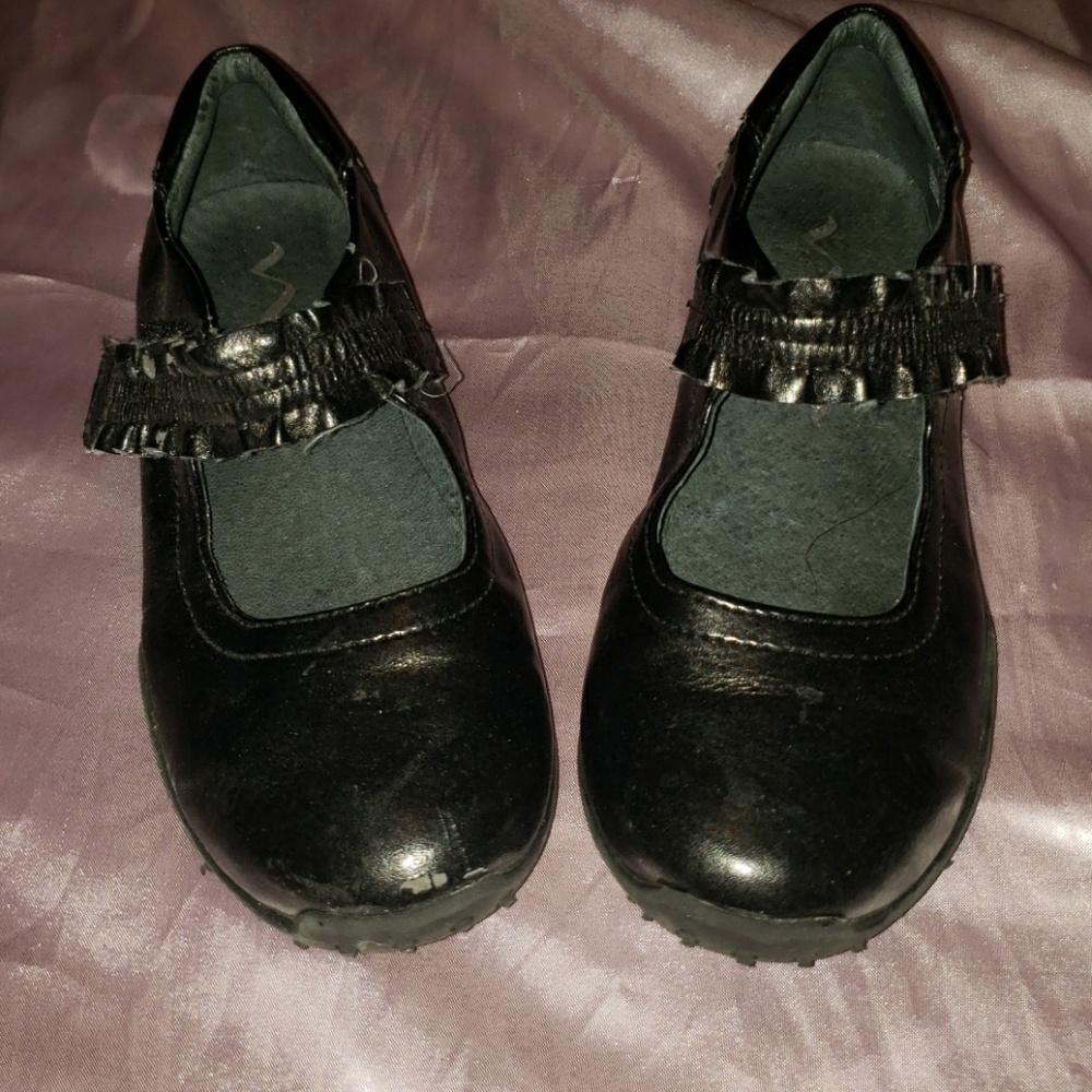 Black Big Girl Shoes